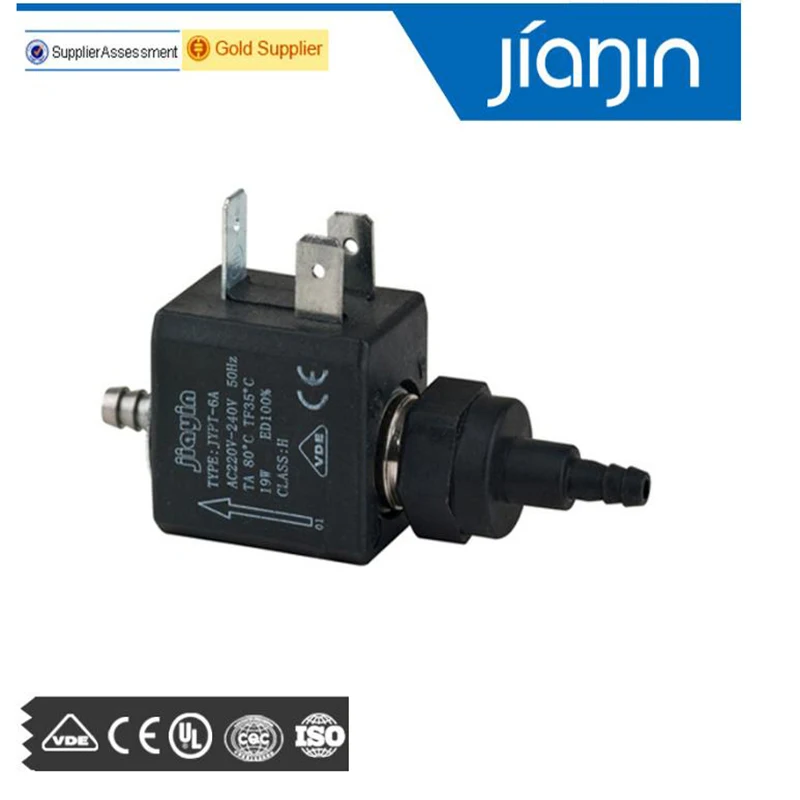 JYPT-6A 19 Вт 50 Гц переменного тока 220 V-240 V плунжерный водяной всасывания паровой насос электромагнитный насосная для завивки, Паровая швабра, комплектующие для электрического утюга и т. д