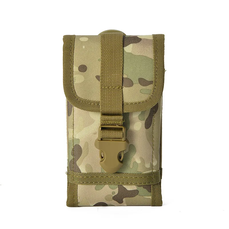 

Tactical Waist Pack Multi-functional Sports Waist Pack Camouflage Nylon Phone Case Pendant Small Attached Bag Outdoor Mobile Pho