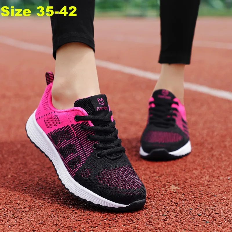 Best Price Brand Sneakers Sport-Shoes Breathable Women's Woman ZHENZU Flats Eur Antislip-Light Female jlOE3wqMl