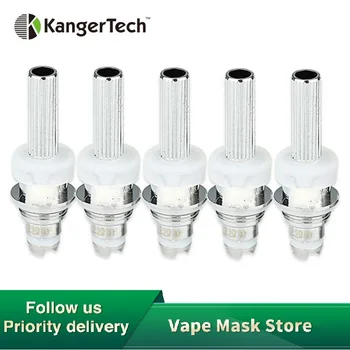 

5pcs KangerTech T3S/MT3S Clearomizer Coil 1.5ohm 1.8ohm 2.2 ohm 2.5ohm TOCC Single Coil for KangerTech T3S/MT3S Atomizer