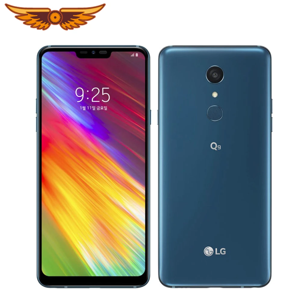 Original desbloqueado LG Q9 Q925L 6,1 pulgadas Quad-core 4GB RAM 64GB ROM 16MP Cámara 2160P Snapdragon 821 huella dactilar teléfono móvil