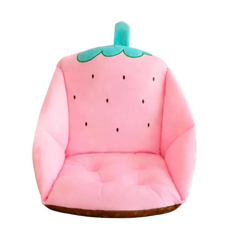 Утолщенная мягкая подушка для детского дивана, стула, подушки, коврик для офисного стула с рисунком фруктов, коврик для сиденья, подушка для коляски, ягодиц, Подушка для домашнего декора - Цвет: A2 45x45cm