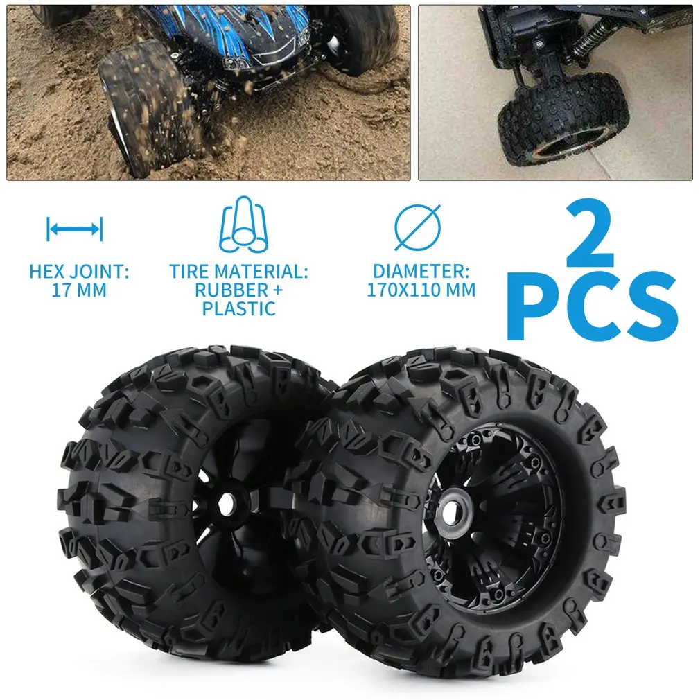 1 пара RC автомобиль короткий курс 1/8 масштаб на дороге багги Шины Набор для Losi 5ive T