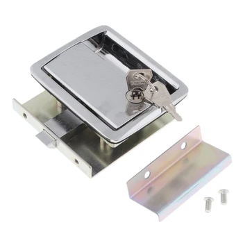 

Zinc Alloy Vehicle Door Latch with Two Keys,Vibration Equipment Accessaries