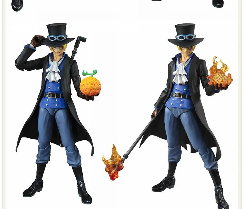 

CapitaMall Toy Anime One Piece Yaki Fruit Super Cute Cartoon Saab Sabo Boxed Garage Kit