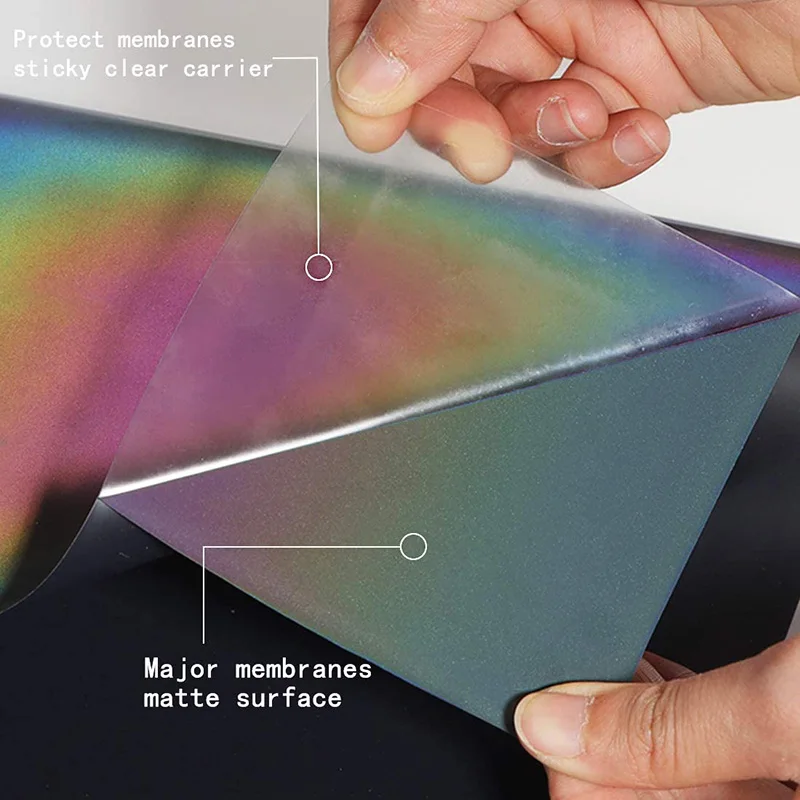 Reflection Htv Rainbow HTV Heat Transfer Vinyl Bundle Reflective Vinyl for T-Shirt Glow in The Dark