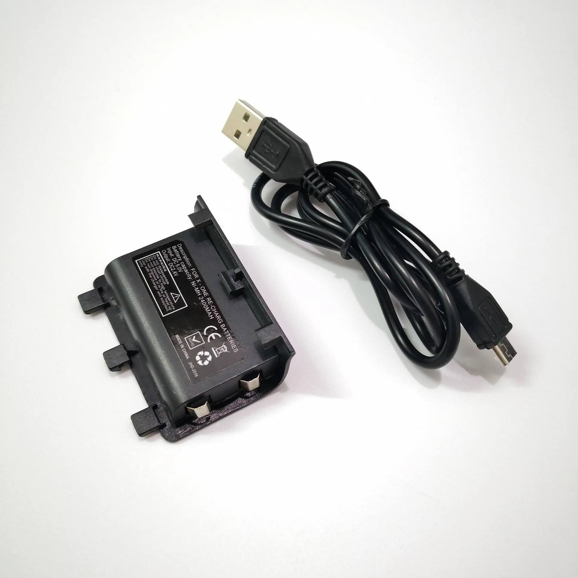 For XBOX ONE Controller Battery + USB Charging Cable Backup Battery Pack for Xbox One Wireless Gamepad Rechargeable Battery Kit