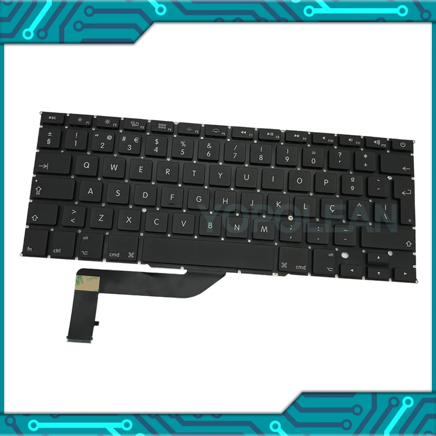 3 шт. португальская клавиатура для MacBook Pro Retina 15 дюймов A1398 2012 2013 2014 2015