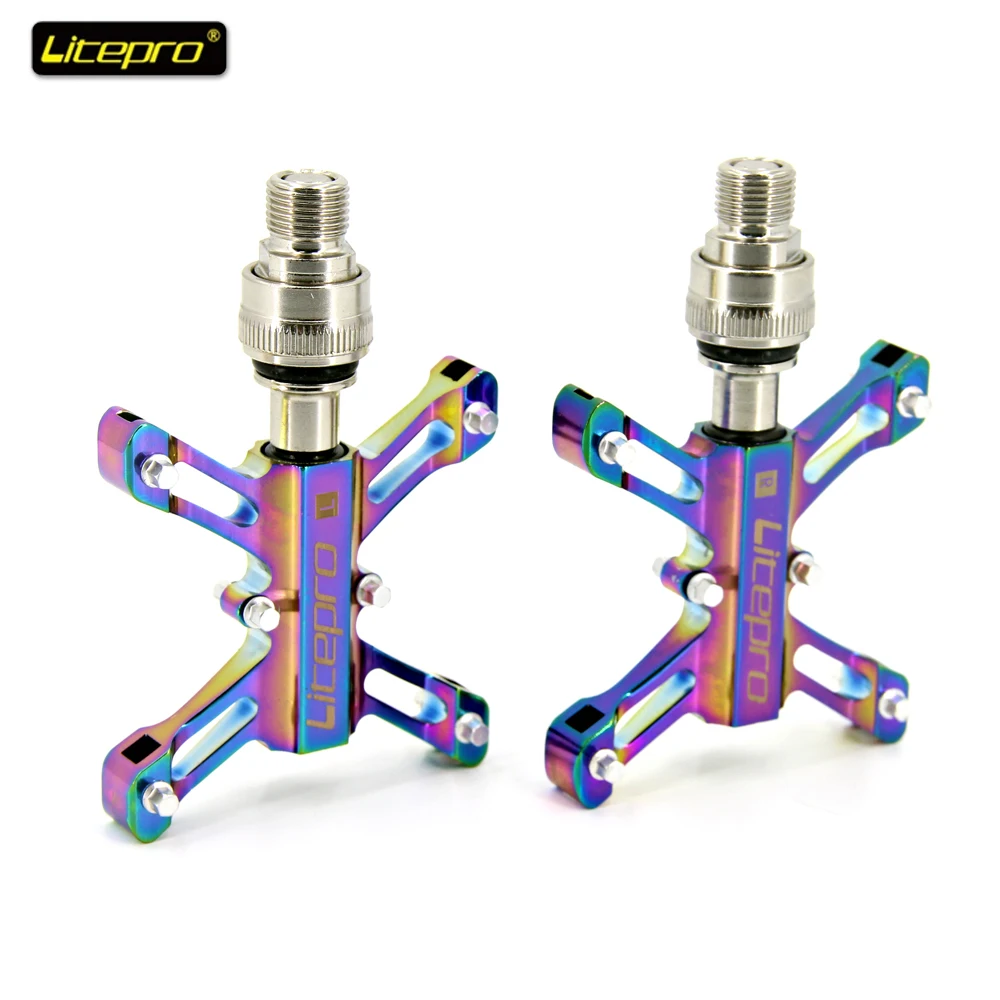 Litepro CNC педаль горного велосипеда Universal QR с герметичным подшипником BMX складные