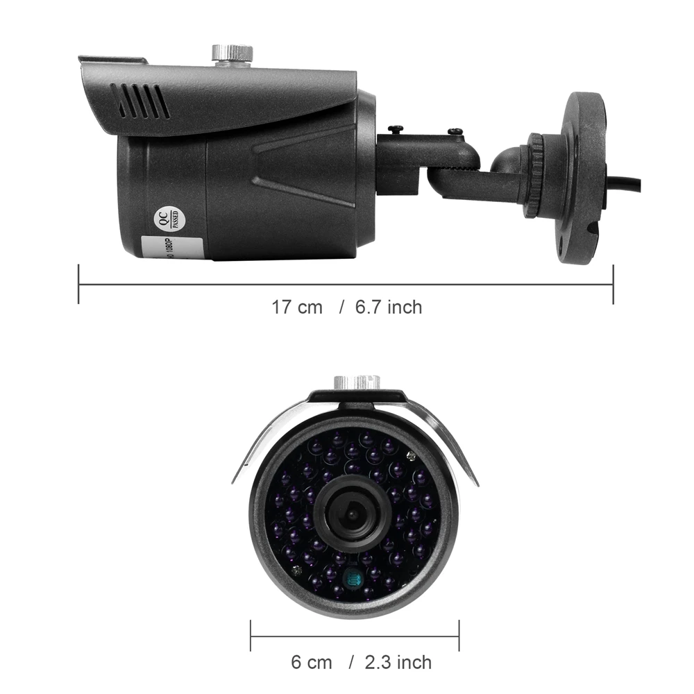 HomeFong камера видеонаблюдения HD1080P CCTV для видеодомофона Проводная Домашняя