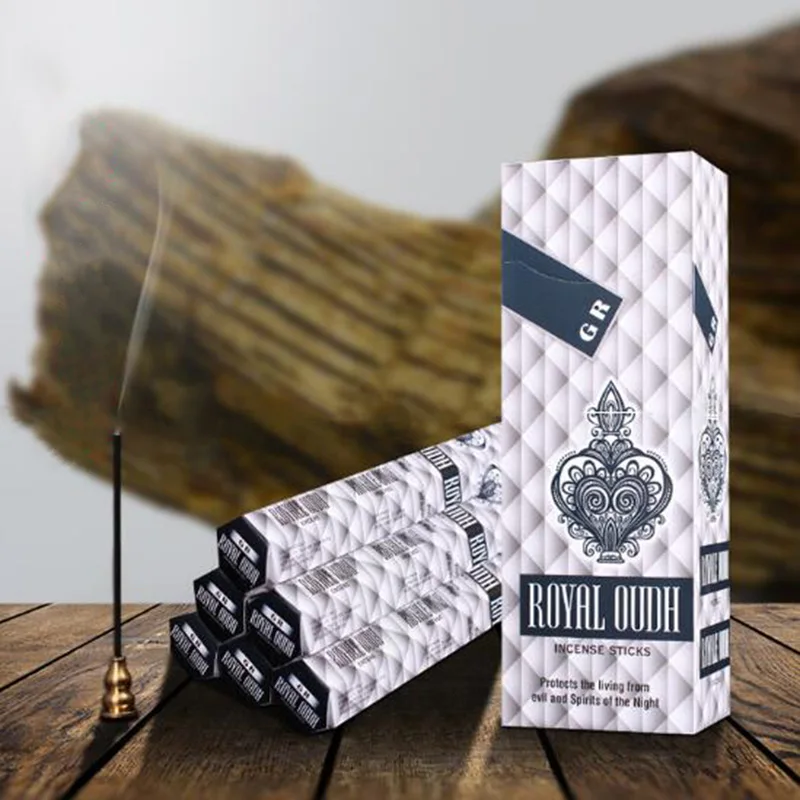 Аромадиффузор Royal Oudh в большой коробке палочки для ароматерапии индийские