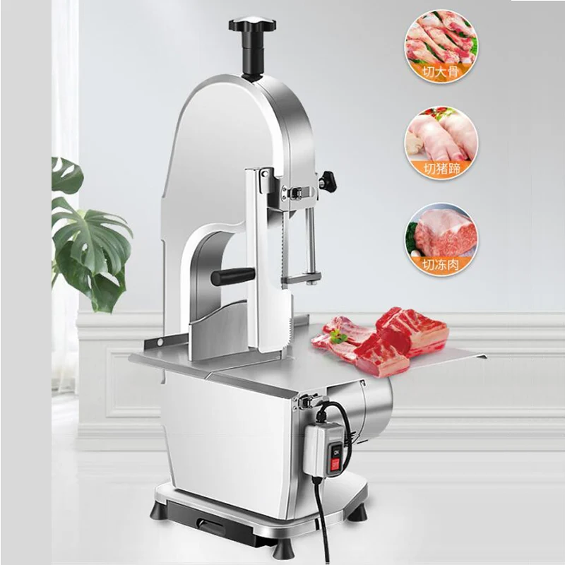 Details about   Commercial Kitchen Frozen Meat Bone Cutter Food Sawing Manual Cutting Machine US 