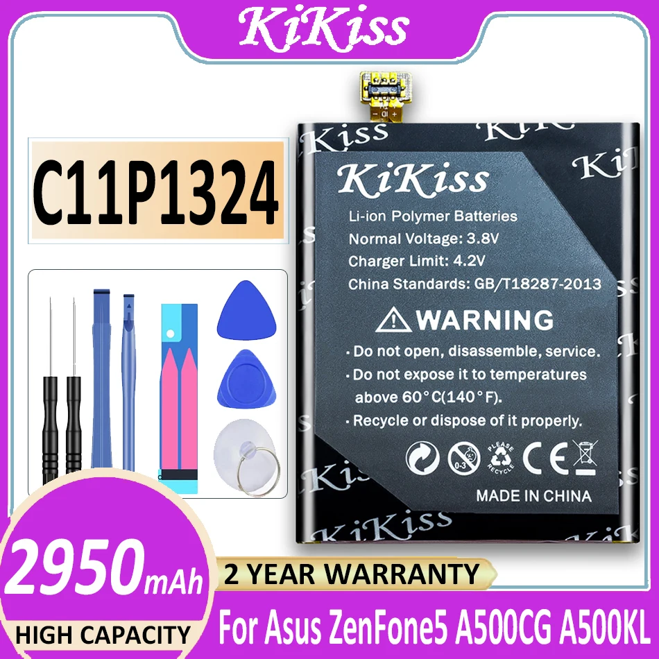 Аккумулятор ZenFone5 C11P1324 2950 мАч для телефона Asus ZenFone 5 A500G A500 A500CG A501CG A500KL аккумулятор +