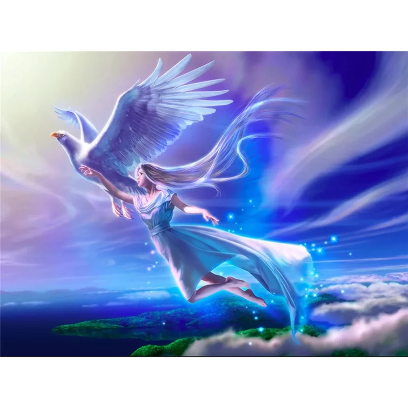 У мечты есть крылья. У кого есть крылья. Девушка летает в облаках. Одинокий ангел. У мечты есть крылья.