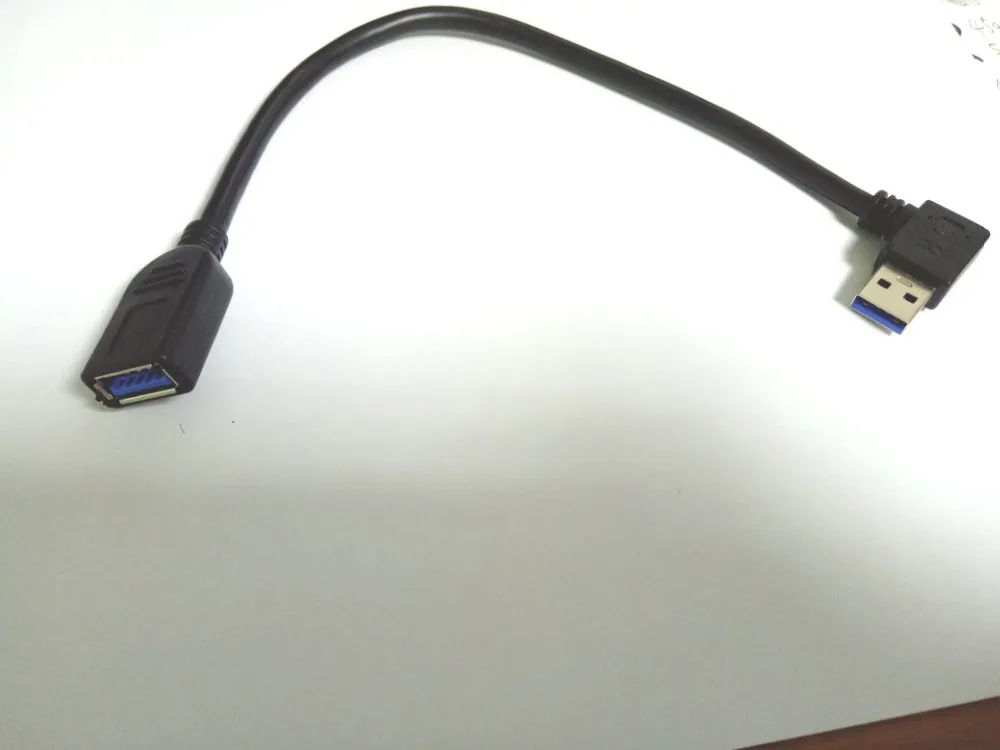 1000 шт. USB 3,0 Мужской и Женский Кабель-Удлинитель 16 см Новинка