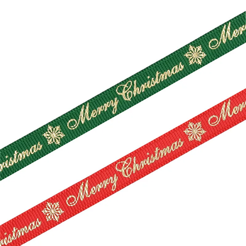 Christmas Decorations For Home Holiday Gift Wrap 10 Yard 1cm Packaging Tape New Year Decoration For Christmas Navidad Natal