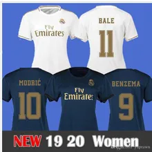 19 20 Real Madrides Hazard женские футбольные Джерси MODRIC ASENSIO VINICIUS JR BALE Sergio Ramos Casemiro Navas ISCO Camiseta униформа