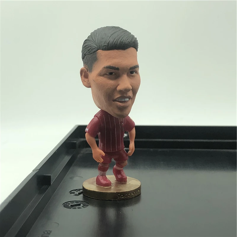 Soccerwe высота 2 55 дюйма Футбольная мультяшная звезда кукла LIV 9 # Firmino фигурки новая