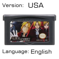 Full Metal USA 32 бит видеоигры картридж консоль карта для nintendo GBA RPG ролевые игры серии первое издание - Цвет: Full Metal USA