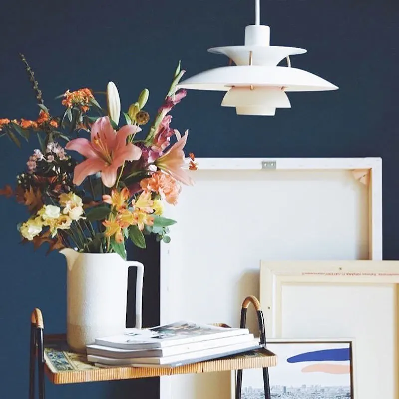 Ccontemporary Lighting Suspension Aluminum Single Pendant Lamp In Different Color Kitchen Chandelier hanging lamp