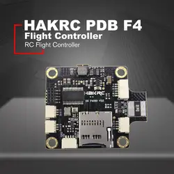 HAKRC PDB F4 Контроллер полета 2-4S интегрированный Betaflight OSD для радиоуправляемого дрона FPV гоночные запчасти аксессуар