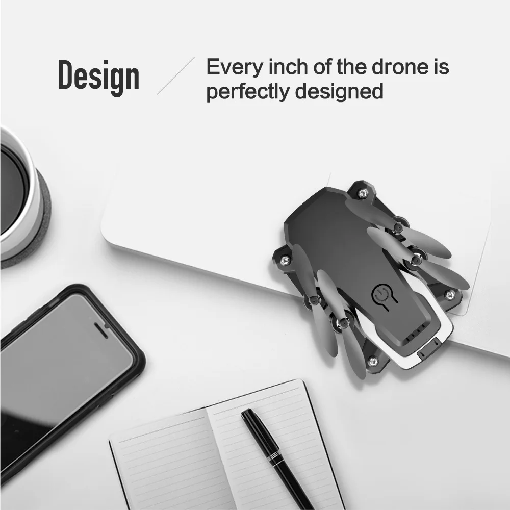 Dobrável do Drone do Quadricóptero Angular com Altitude rc com 4 Mini Helicóptero p hd Câmera Grande Hold 3d Flips Função Wifi Fpv k - 1080 7 Brinquedos e hobbies
