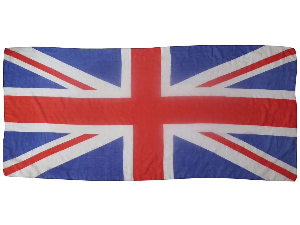 London Scarf Union Jack Print Souvenir Holiday Britain UK Flag Icon Unionjacks 