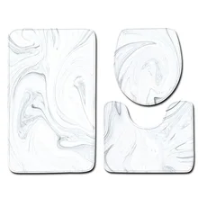 Мраморный декоративный узор three-кусок набор зимний набор для ванной праздничный от имени перекрестной границы сейчас поставка товаров