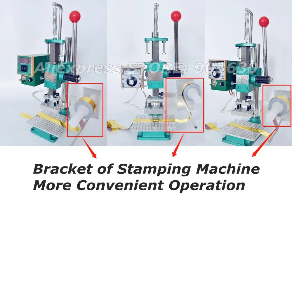 Ручная штамповочная машина, принтер для кожи, биговальная машина, машина для горячего тиснения фольгой, маркировочный пресс, машина для тиснения