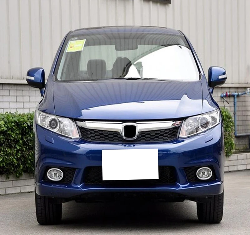Авто Передняя хромированная решетка капота сетка решетка Ремонт для Honda Civic 2012-2013