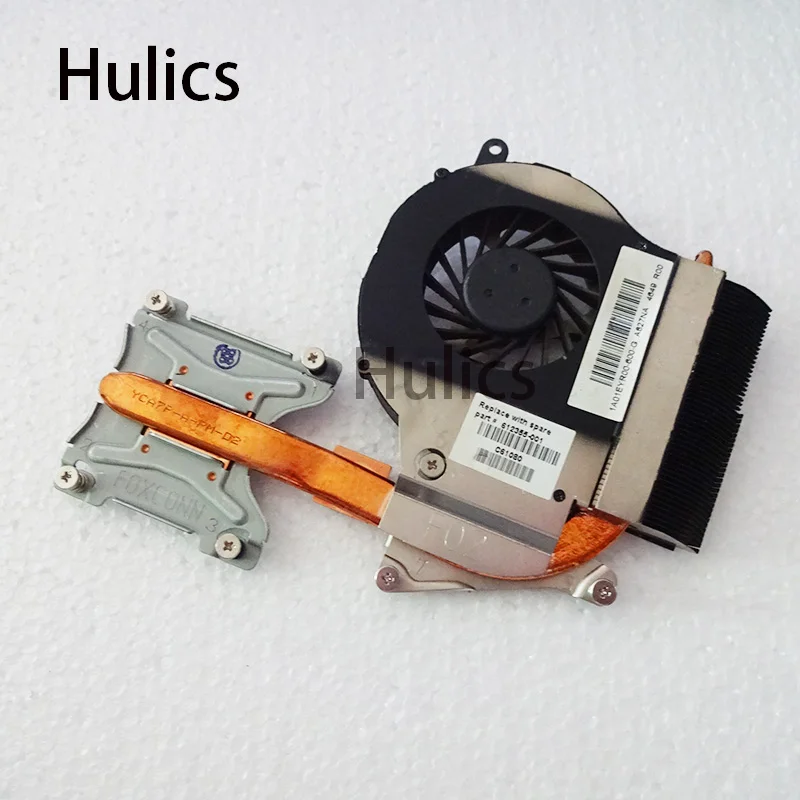 Hulics для HP Павильон G72 CQ62 G62 G62-B35SG вентилятор и независимый тепловой модуль 612355-001 радиатор