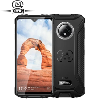 Перейти на Алиэкспресс и купить OUKITEL WP8 Pro NFC 5000 мАч IP68 водонепроницаемый мобильный телефон 6,49 ''HD + дисплей 4 Гб 64 Гб Восьмиядерный Android 10 прочный смартфон