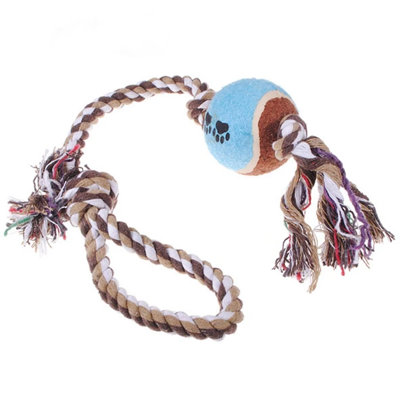 

Toy to chew for small dog cat rope knot puppy small animal