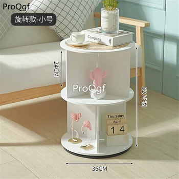

Ngryise 1 set minshuku 36*52cm can rotate bedroom table