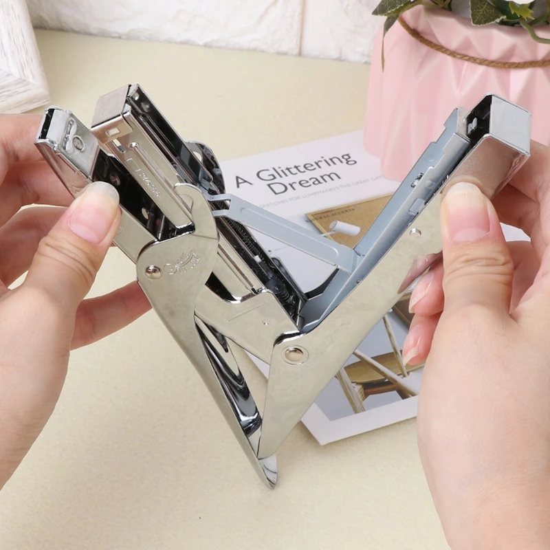 Durable Metal Heavy Duty Paper Plier Stapler Desktop Stationery Office Supplies Dropship | Канцтовары для офиса и дома