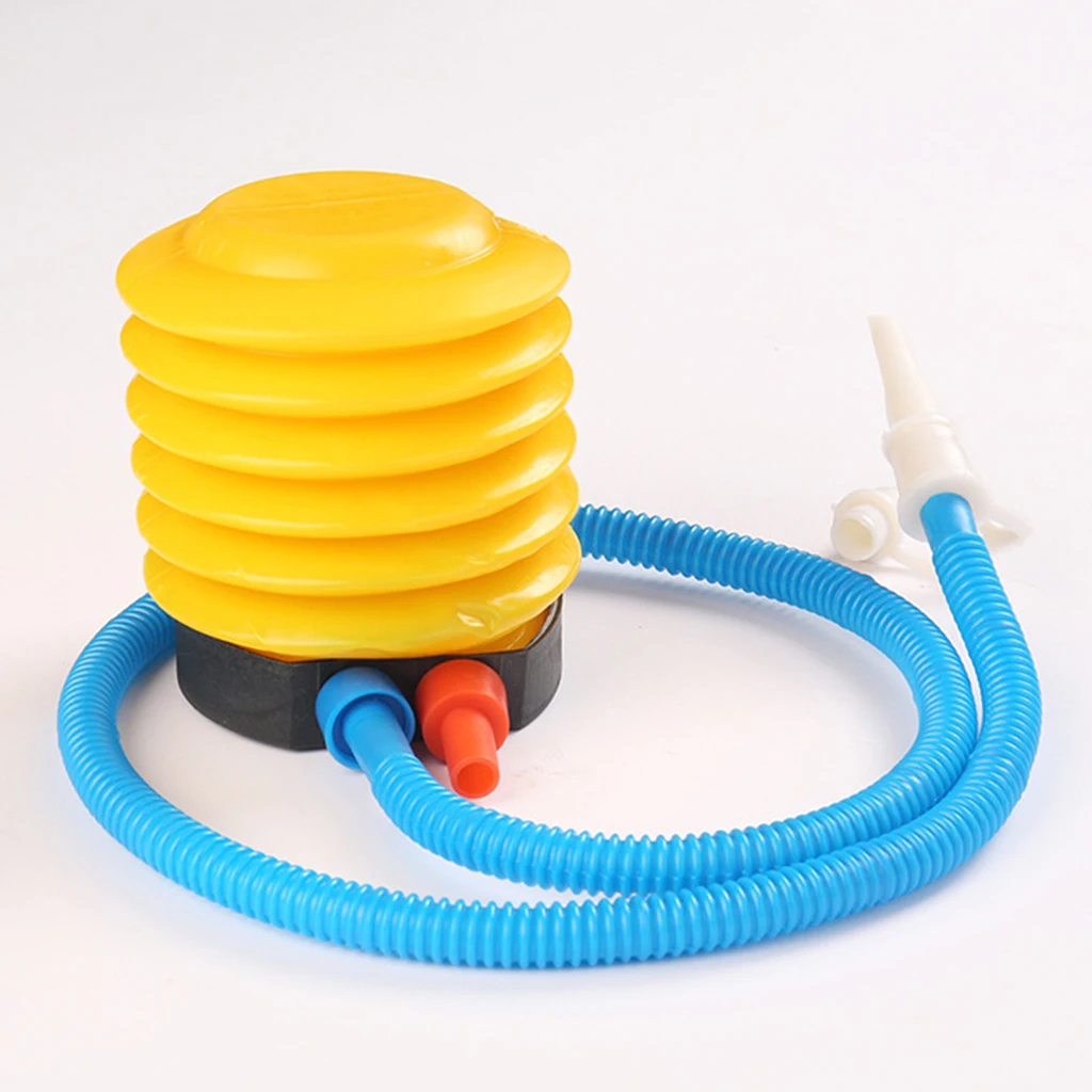 Mini Foot Air Pump Yoga Ball Inflatable Cushion Swimming Pool Tube Inflator 4'' Deflatable Inflatable Equipment Hand Pump