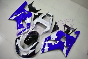 

Fairing GSXR 600 750 1000 2000 Motorcycle Fairing GSX R600 R750 R1000 2003 Blue White 2000 - 2003 K1-2