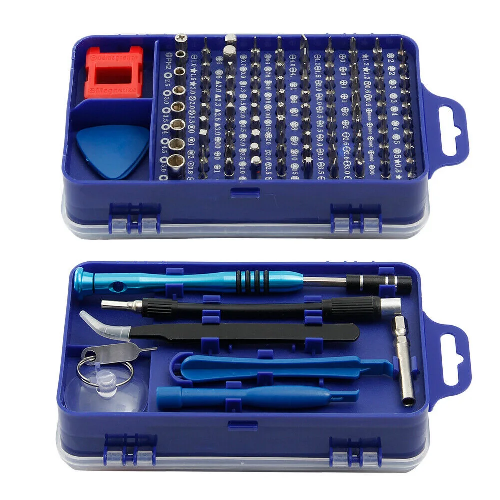 

115 In 1 Extension Rod Flexible Shaft Screwdriver Set Watch Magnetic Manual PC Game Console Tablet Tools Mobile Phone Repair