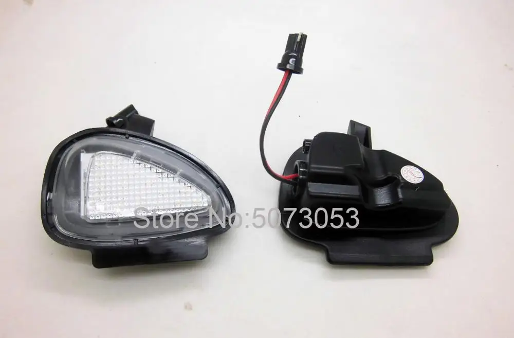 2 шт. светодиодный светильник с боковым зеркалом для VW Golf 6 GTI 09~ Golf Cabriolet 12~ Touran 2010~ PASSAT B7 2011