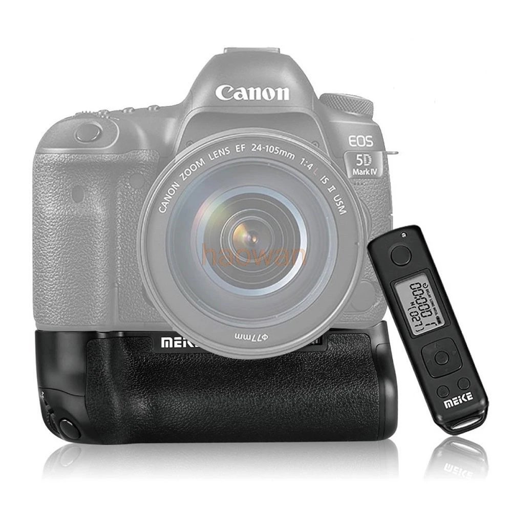 MK5DIV Pro вертикальный держатель для аккумулятора камеры canon 5D4 5D Mark IV в качестве BG