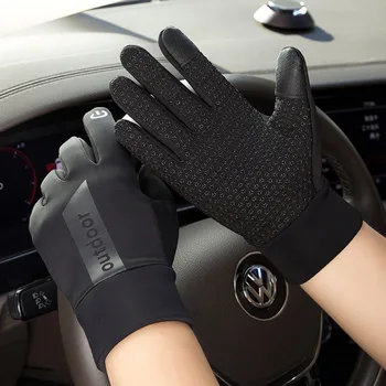 MEGA PROMO ❤️ Warm Fishing Sports Lightweight Winter Autumn Breathable Riding Men Gloves Bicycle Non-Slip Cycling Skiing Driving Women Gloves - discount item 35% OFF Apparel Accessories