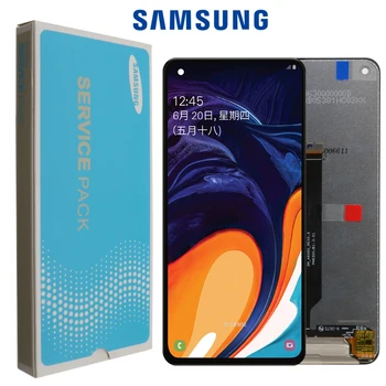 

6.3" 100% Original LCD For SAMSUNG Galaxy A60 SM-A606F/DS Touch Screen Digitizer Assembly Display with Frame Replacement