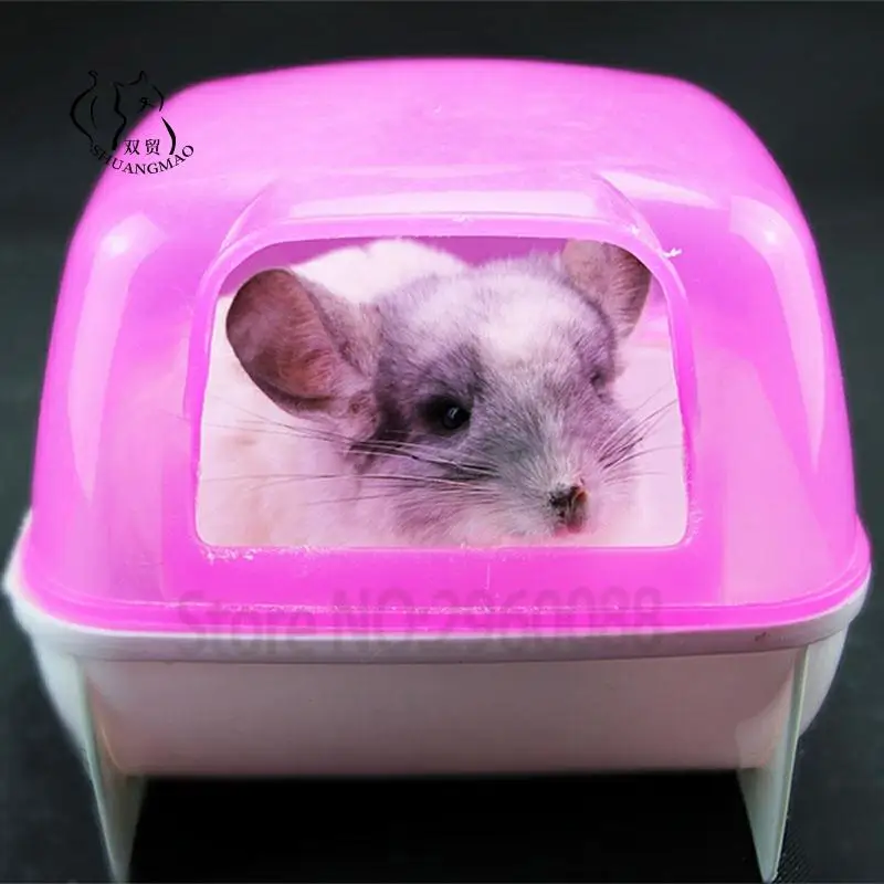 Горячая продажа шиншиллы клетка ванная комната Ежик игрушка сауна ванна хомяк