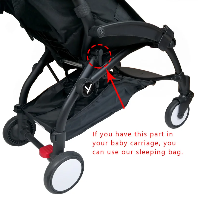 Детская коляска для новорожденных, спальный мешок, аксессуары для коляски Babyzen yoyo+ Yoya Babytime, зимняя корзина