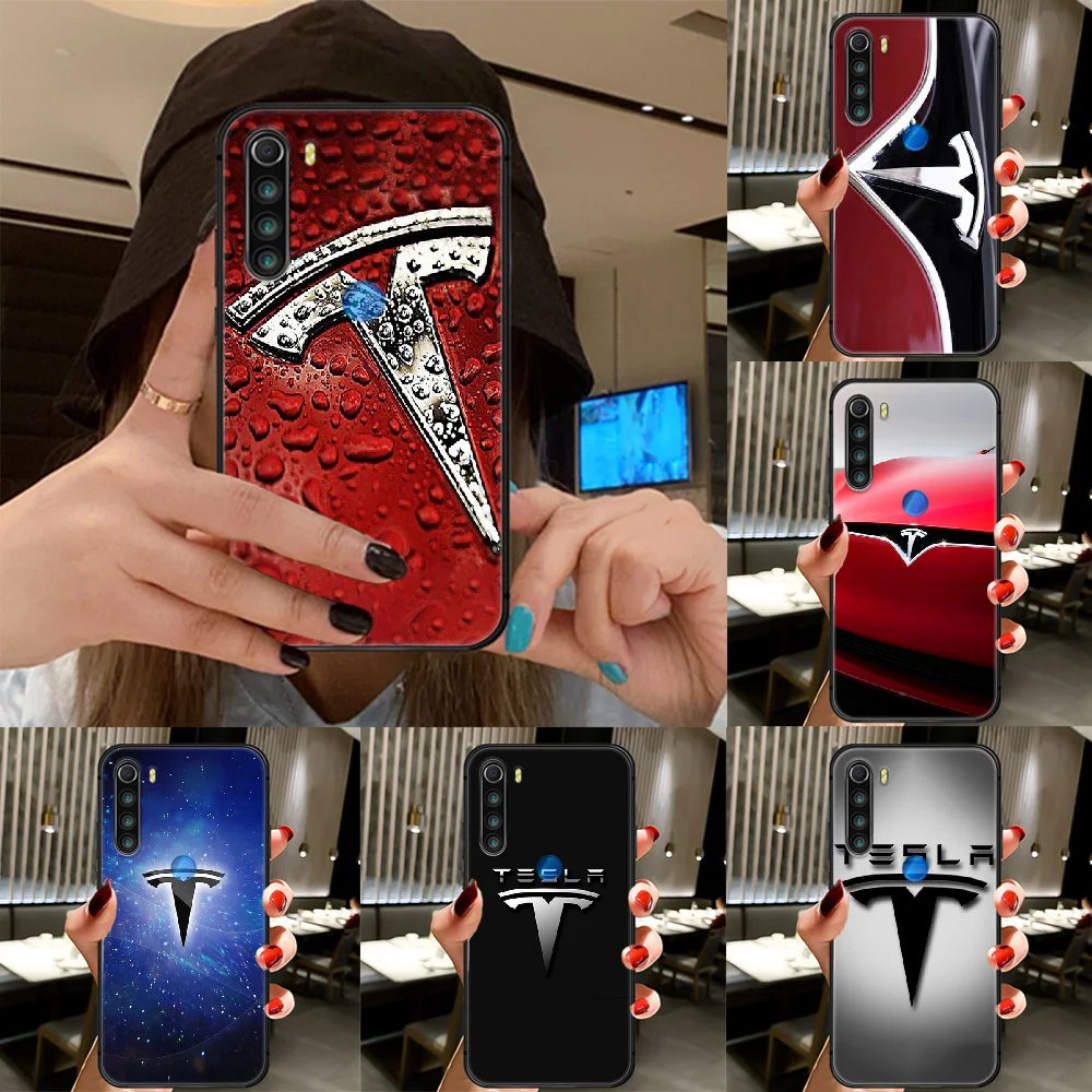 Чехол для телефона Tesla с логотипом автомобиля чехол XIAOMI Redmi 7a 8a S2 K20 NOTE 5 5a 6 7 8 8t 9 9s Pro