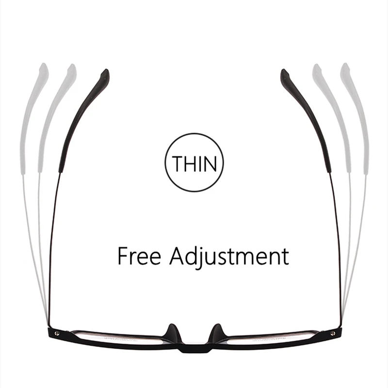 Eyeglasses Frames Eyeglass Frames Square Eyeglasses Myopia Glasses Optical Glasses YIMARUILI Full Frame Large TR90 Eyewear Myopia Hyperopia Optical Prescription Glasses Frame Men Y8883