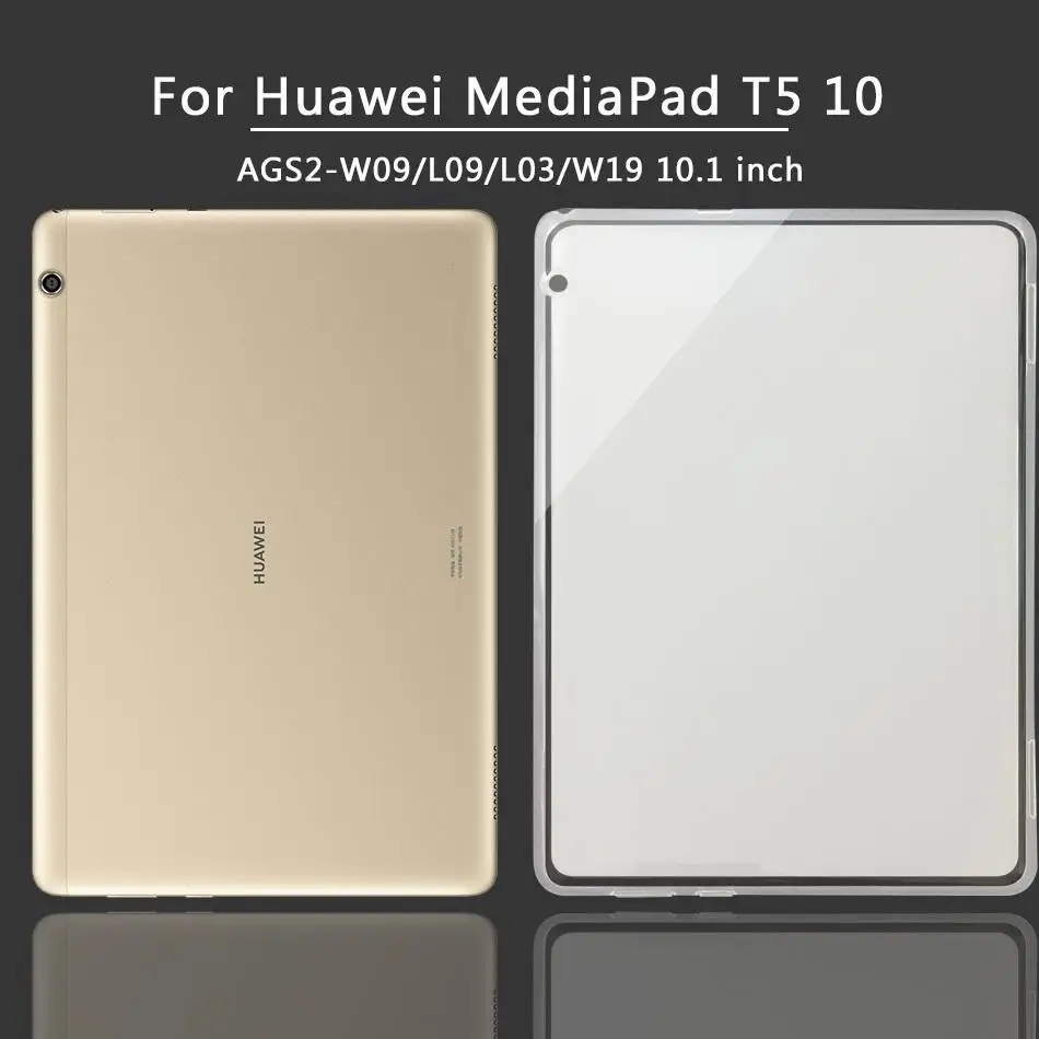 Мягкий силиконовый чехол для планшетов huawei MediaPad T3 7,0 3g wifi BG2-U01/медиа-планшет T3 10 8,0/T5 10,1 TPU чехол