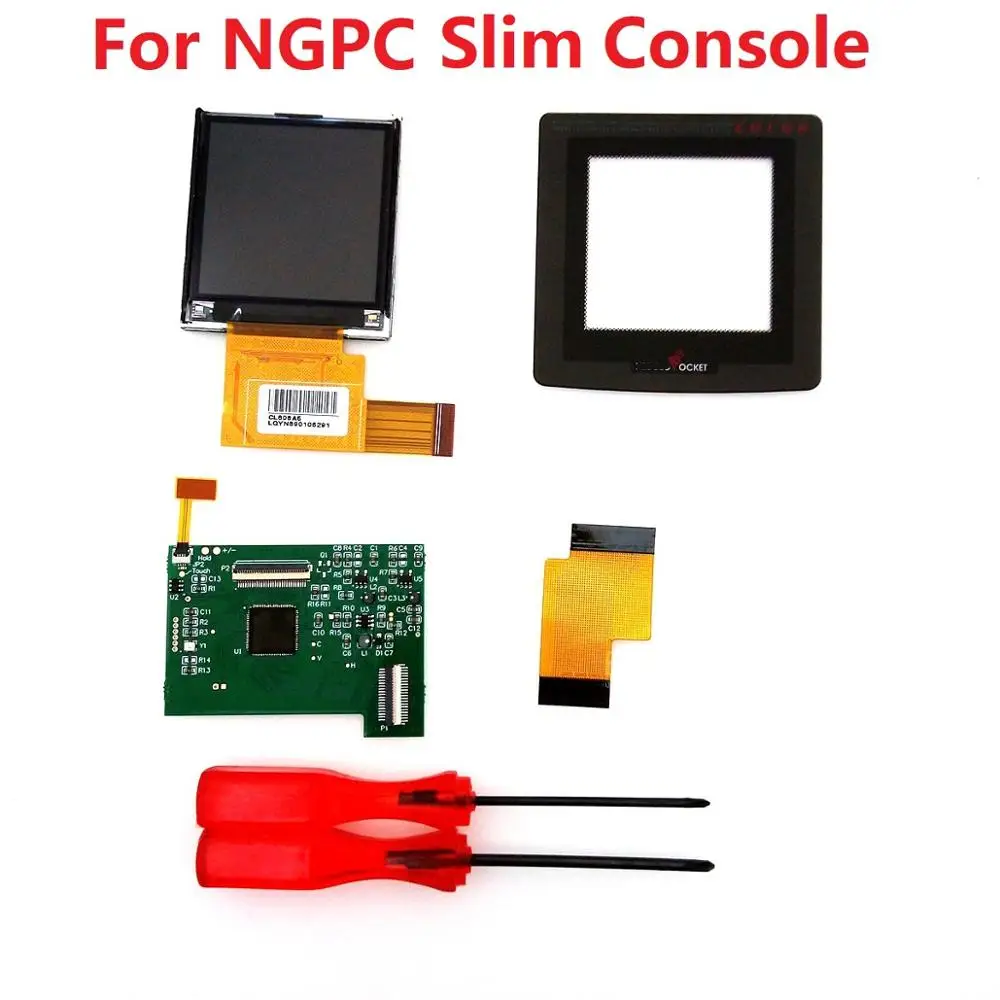 Ngpcネオジオ用液晶画面バックライトlcdポケット色のバックライトlcd