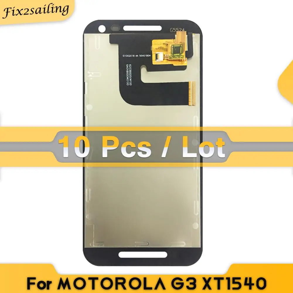 10PCS/Lot LCD For Motorola MOTO G3 G 3rd Gen XT1544 XT1550 XT1540 XT1541 Lcd Screen Replacement Digitizer Assembly | Мобильные