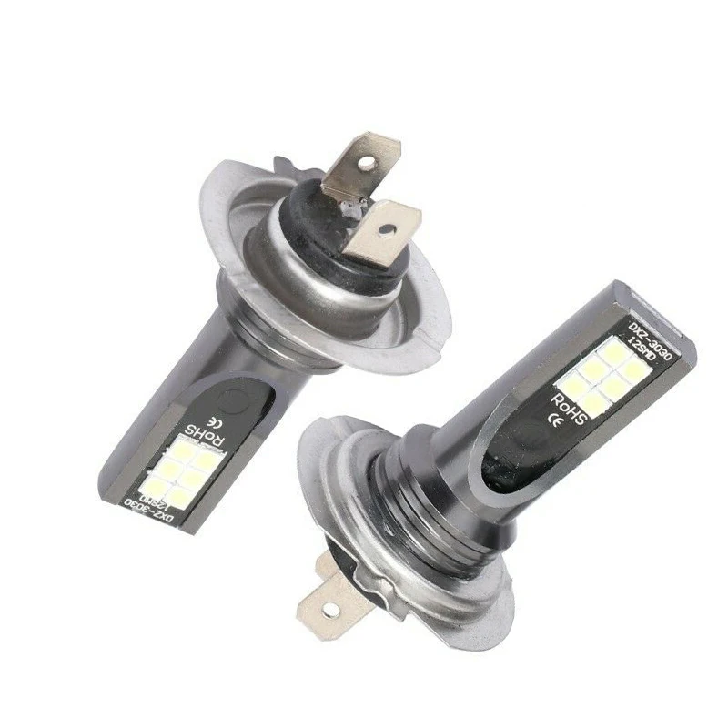 

2pcs/Set H7 Auto LED Headlight Kit 50W 14000LM FOG Lights Bulbs 6000K Driving DRL Lamp IP68 6000K LED Light Car Accessoires